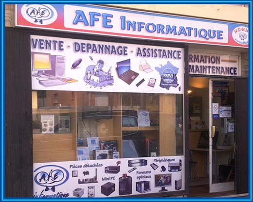 vitrine AFE